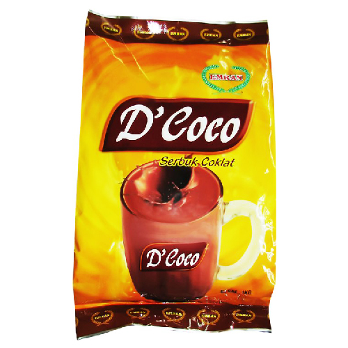 D Coco Serbuk Coklat 